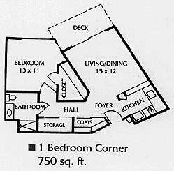 One Bedroom Corner