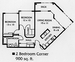 Two Bedroom Corner