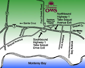 Dominican Oaks' Map